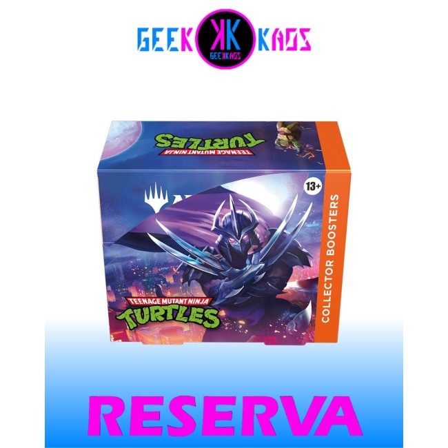 MAGIC: THE GATHERING - TEENAGE MUTANT NINJA TURTLES - COLLECTOR BOX DISPLAY (12 SOBRES) - INGLES