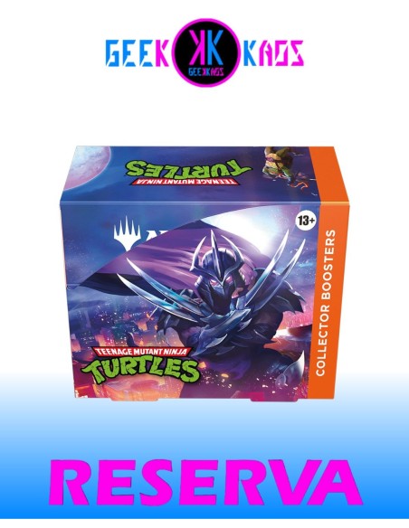 MAGIC: THE GATHERING - TEENAGE MUTANT NINJA TURTLES - COLLECTOR BOX DISPLAY (12 SOBRES) - INGLES