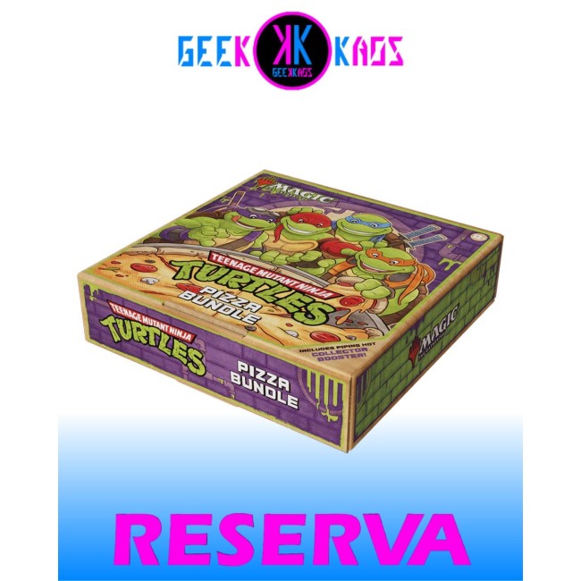 MAGIC: THE GATHERING - TEENAGE MUTANT NINJA TURTLES - PIZZA BUNDLE - INGLES