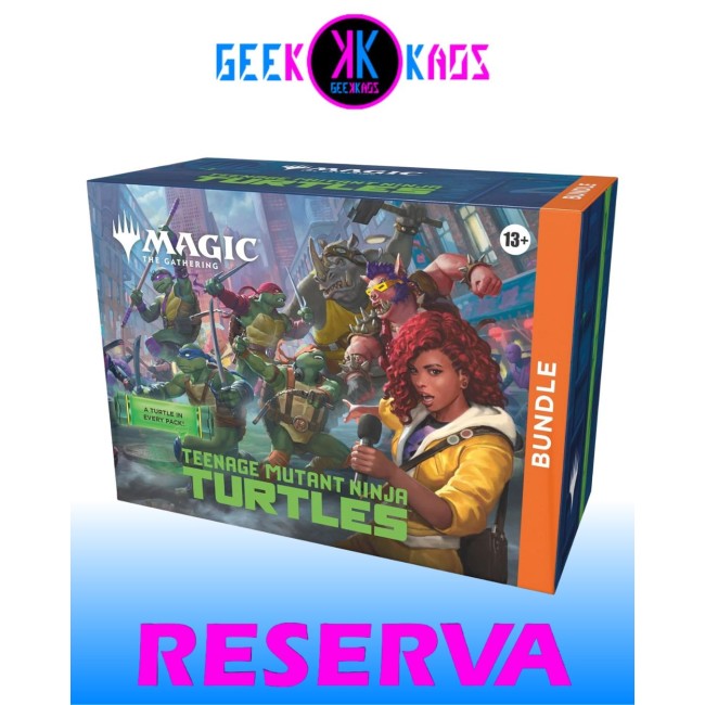 MAGIC: THE GATHERING - TEENAGE MUTANT NINJA TURTLES - BUNDLE - INGLES