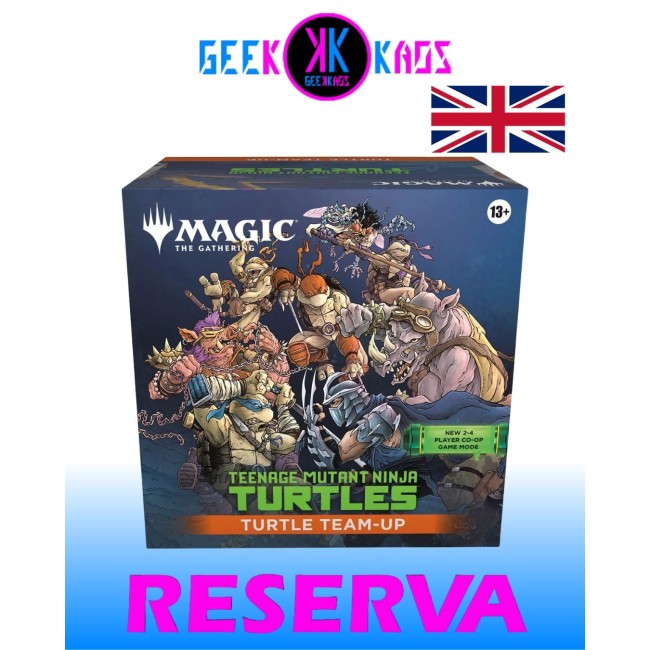 MAGIC: THE GATHERING - TEENAGE MUTANT NINJA TURTLES - TURTLE TEAM UP - INGLES