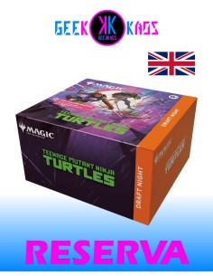 MAGIC: THE GATHERING - TEENAGE MUTANT NINJA TURTLES - DRAFT NIGHT - INGLES