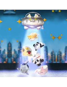 POP MART - GONG - ORIGINAL ROAMING SERIES PLUSH TOY CAR ROUND2 - 8,5-12,5 CM 2