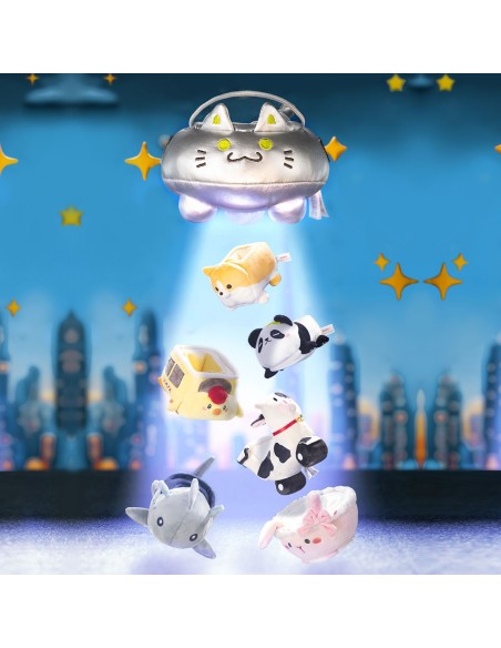 POP MART - GONG - ORIGINAL ROAMING SERIES PLUSH TOY CAR ROUND2 - 8,5-12,5 CM