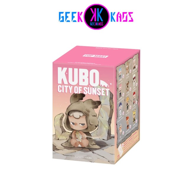 POP MART - KUBO - CITY OF SUNSET SERIES FIGURES - 7-8,8 CM