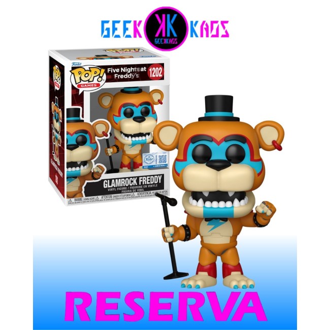 FUNKO POP! - FIVE NIGHTS AT FREDDY´S - GLAMROCK FREDDY 1202 (SE)