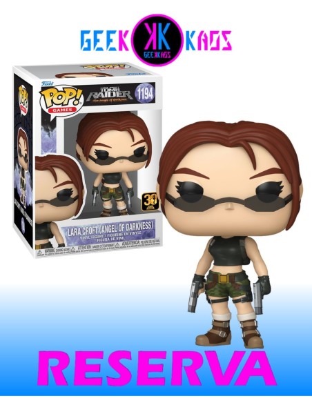 FUNKO POP! - TOMB RAIDER - LARA CROFT (ANGEL OF DARKNESS) 1194