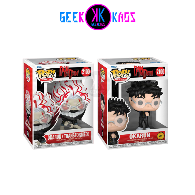 FUNKO POP! - DAN DA DAN - OKARUN (TRANSFORMED) 2100 (BUNDLE REGULAR + CHASE)
