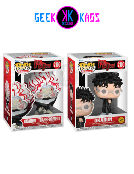 FUNKO POP! - DAN DA DAN - OKARUN (TRANSFORMED) 2100 (BUNDLE REGULAR + CHASE)
