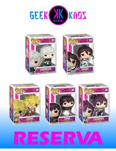 5-PACK - FUNKO POP! HELL´S PARADISE - GABIMARU 2278, SAGIRI 2279, CHOBE 2280, TOMA 2281, YUZURINHA 2282