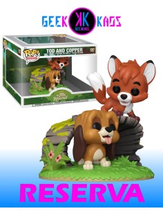 FUNKO POP! MOMENT - THE FOX AND THE HOUND - TOD AND COPPER 1707