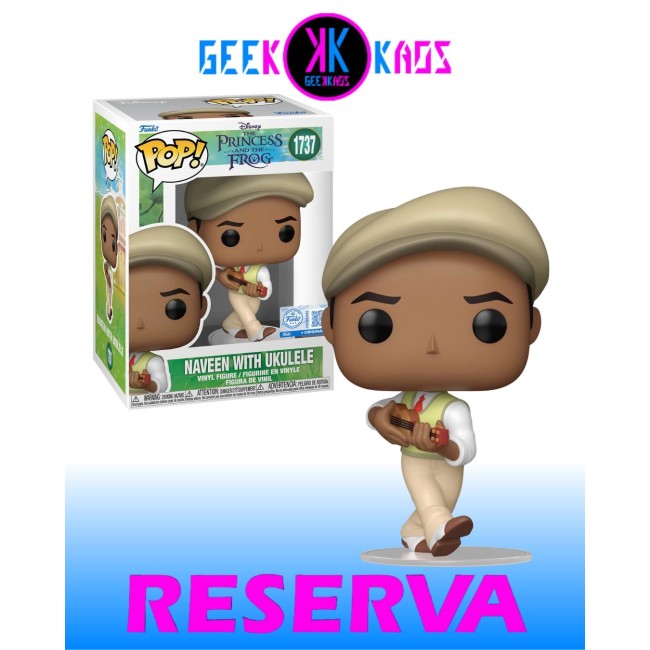 FUNKO POP! - THE PRINCESS AND THE FROG - NAVEEN WITH UKELELE 1737 (SE)