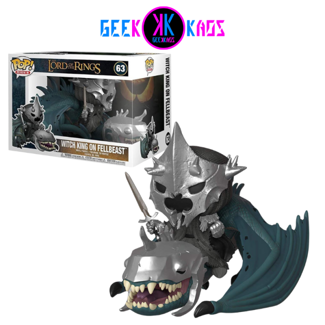 FUNKO POP! - THE LORD OF THE RINGS - WITCH KING ON FELLBEAST 63