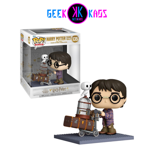 HARRY POTTER PUSHING TROLLEY 135