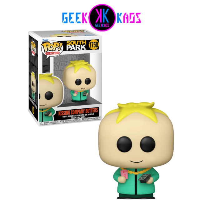 FUNKO POP! - SOUTH PARK  - KISSING COMPANY BUTTERS 1758