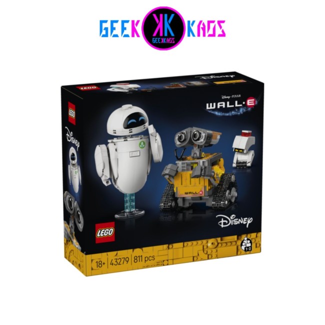 LEGO - WALL-E - WALL-E Y EVE - 811 PCS - 43279
