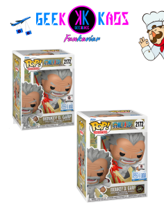 FUNKO POP! - ONE PIECE - MONKEY D. GARP 2172 CHALICE PRERELEASE STICKER) ( bundle Regular + chase)