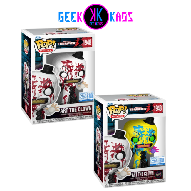 FUNKO POP! - TERRIFIER 3 - ART THE CLOWN 1948 (SE) (BUNDLE)