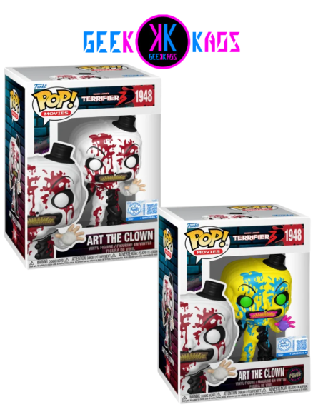 FUNKO POP! - TERRIFIER 3 - ART THE CLOWN 1948 (SE) (BUNDLE)