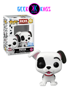 FUNKO POP - 101 DALMATIANS - PATCH 1684 (SE) (FLOCKED)