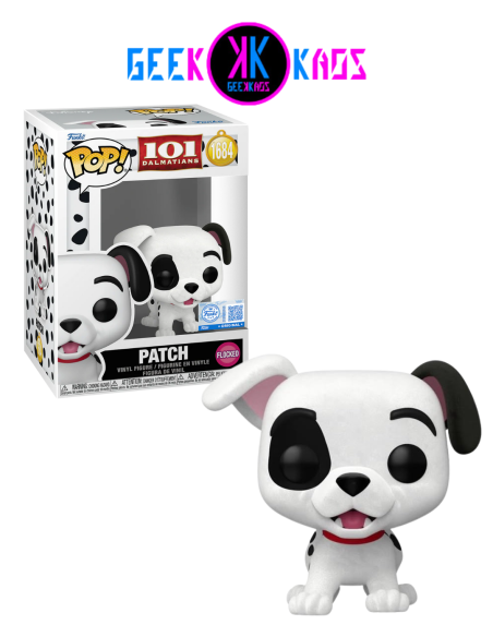 FUNKO POP - 101 DALMATIANS - PATCH 1684 (SE) (FLOCKED)