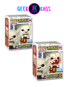FUNKO POP! - INVINCIBLE - BATTLE BEAST 54 (SE) (BUNDLE)