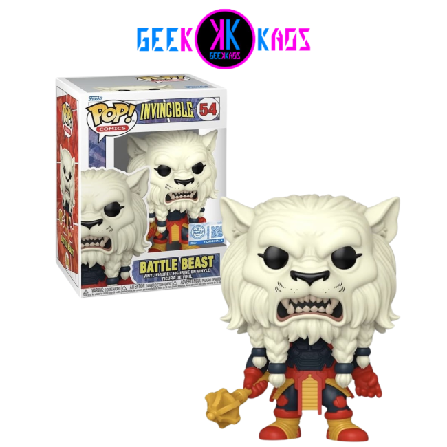 FUNKO POP! - INVINCIBLE - BATTLE BEAST 54 (SE)