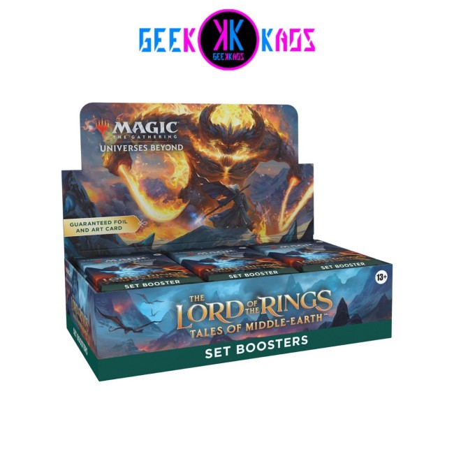 MAGIC: THE GATHERING - LORD OF THE RINGS: TALES OF MIDLE-EARTH -  BOOSTER DISPLAY (30 SOBRES) - INGLES