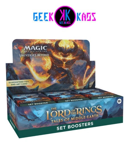 MAGIC: THE GATHERING - LORD OF THE RINGS: TALES OF MIDLE-EARTH -  BOOSTER DISPLAY (30 SOBRES) - INGLES