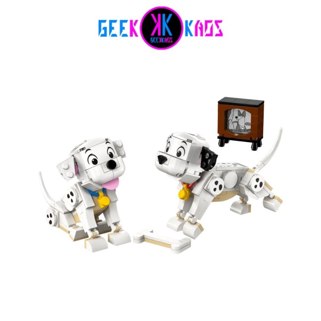 LEGO - 101 DALMATIANS - LUCKY & PENNY - 268 PCS - 43217