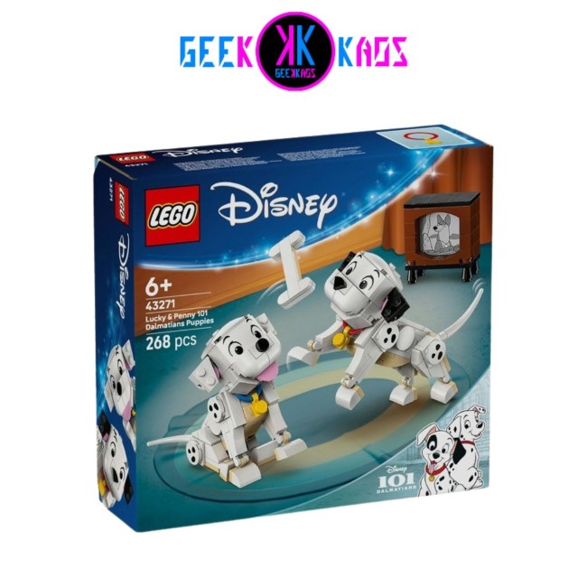LEGO - 101 DALMATIANS - LUCKY & PENNY - 268 PCS - 43217