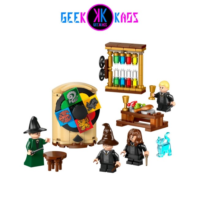 LEGO - HARRY POTTER - CASTILLO DE HOGWARTS: CEREMONIA DEL SOMBRERO SELECCIONADOR - 124 PCS - 76460