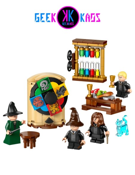LEGO - HARRY POTTER - CASTILLO DE HOGWARTS: CEREMONIA DEL SOMBRERO SELECCIONADOR - 124 PCS - 76460