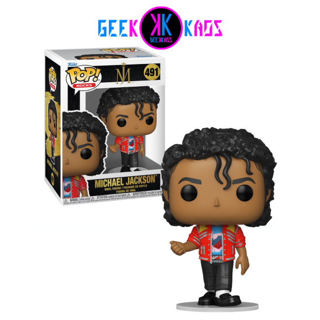 FUNKO POP! - MJ - MICHAEL JACKSON 491