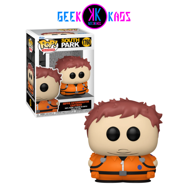 FUNKO POP! - SOUTH PARK  - HIPPIE EXTERMINATOR CARTMAN 1760