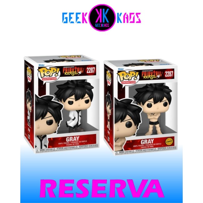 FUNKO POP! - FAIRY TAIL: 100 YEARS QUEST - GRAY 2287 (BUNDLE)