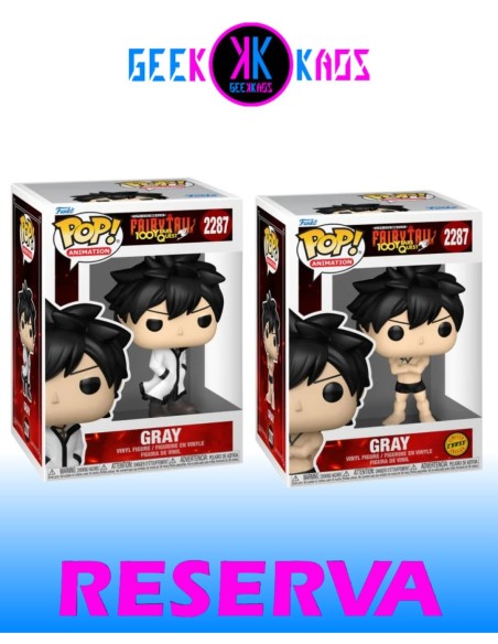FUNKO POP! - FAIRY TAIL: 100 YEARS QUEST - GRAY 2287 (BUNDLE)