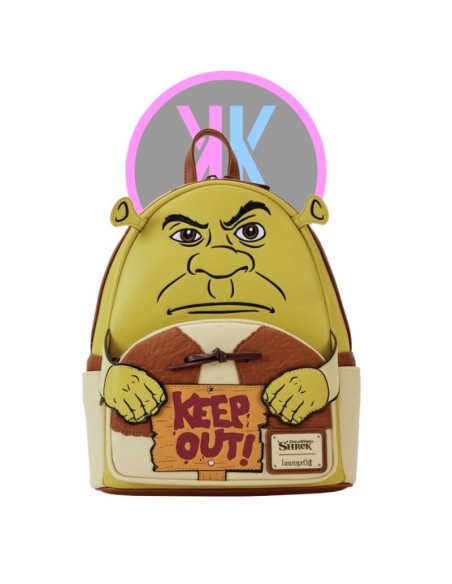 MINI MOCHILA - SHREK KEEP OUT - LOUNGEFLY