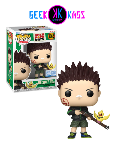 FUNKO POP! - SAKAMOTO DAYS - HEISUKE WITH PIISUKE 2062 (SE)