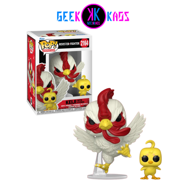 FUNKO POP! - ROOSTER FIGHTER - KEIJI WITH PIYOKO 2164