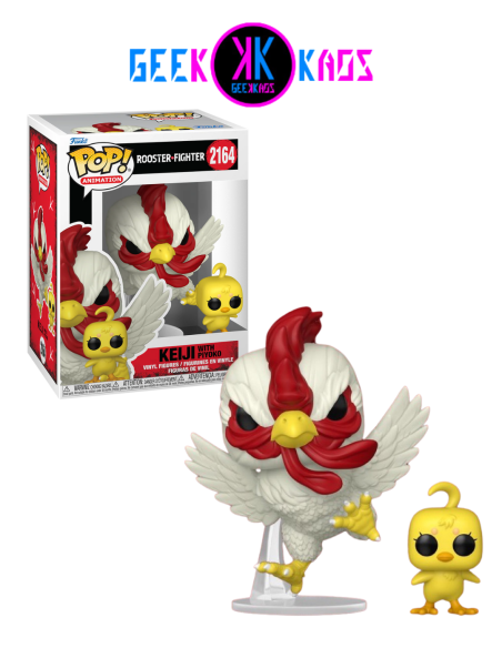 FUNKO POP! - ROOSTER FIGHTER - KEIJI WITH PIYOKO 2164