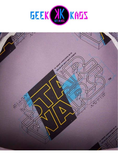 MINI MOCHILA - STAR WARS - R2D2 - LOUNGEFLY