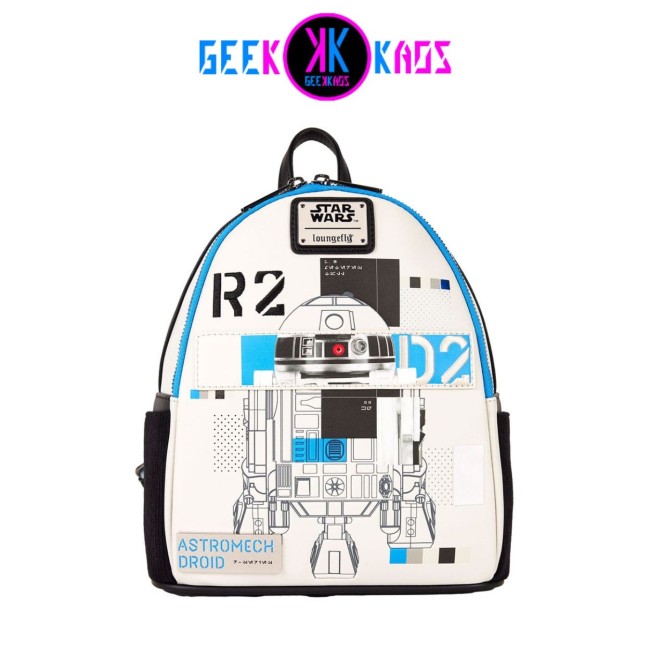 MINI MOCHILA - STAR WARS - R2D2 - LOUNGEFLY