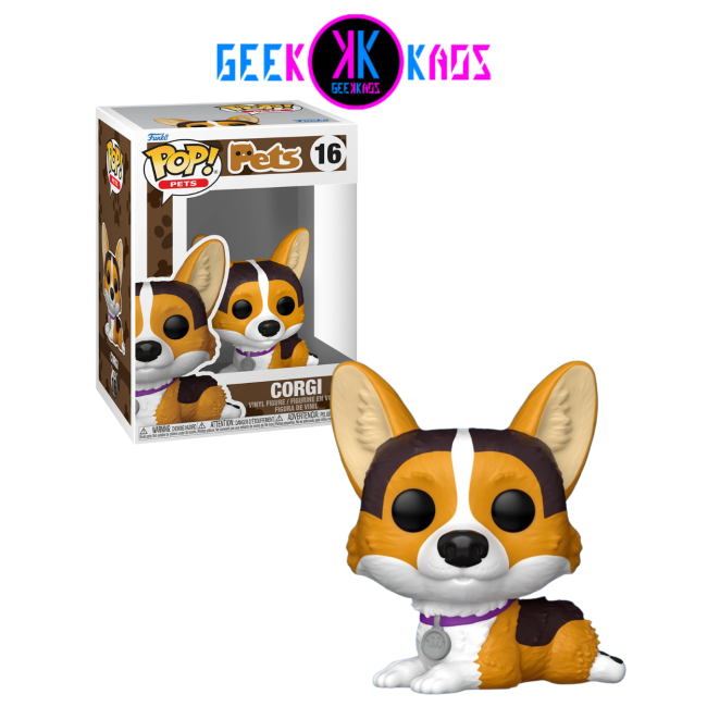 FUNKO POP! - PETS - CORGI 16