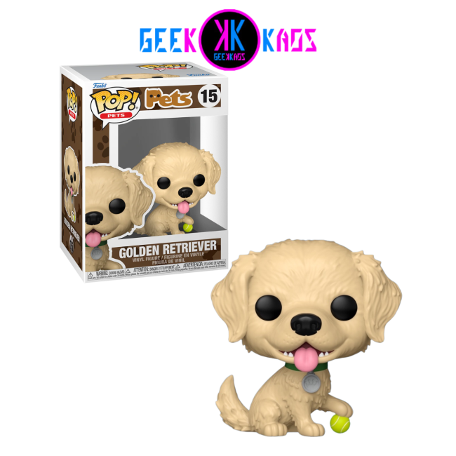 FUNKO POP! - PETS - GOLDEN RETRIEVER 15