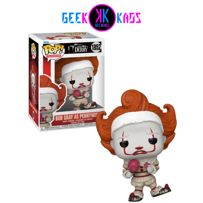 FUNKO POP - IT: WELCOME TO DERRY - BOB GRAY AS PENNYWISE 1852