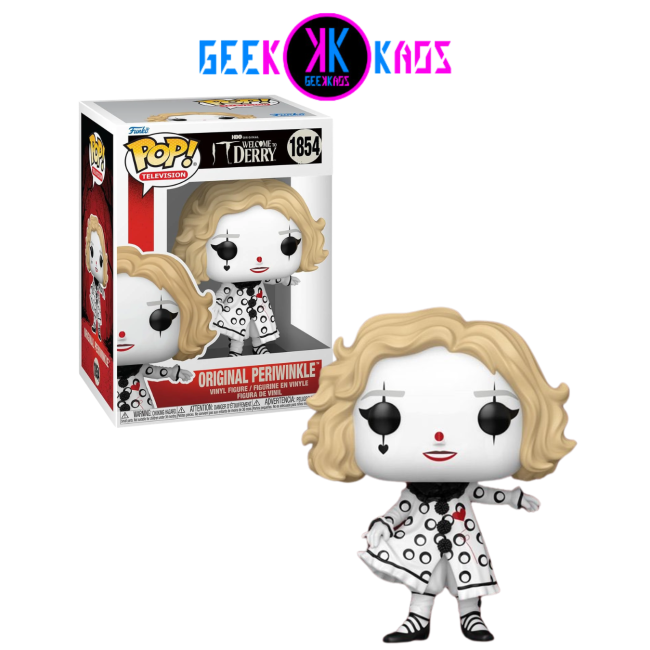 FUNKO POP - IT: WELCOME TO DERRY - ORIGINAL PERIWINKLE 1854