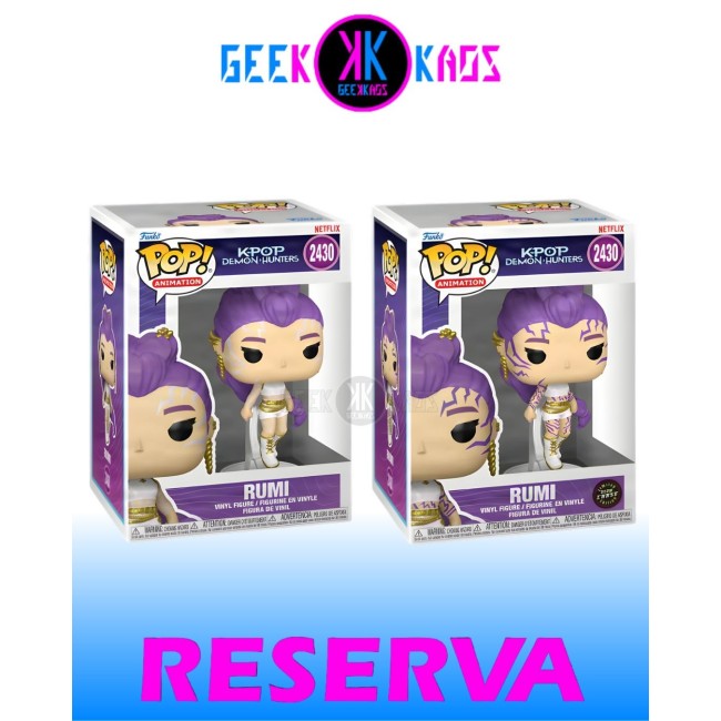 FUNKO POP! - K-POP DEMON HUNTERS - RUMI 2430 (BUNDLE)