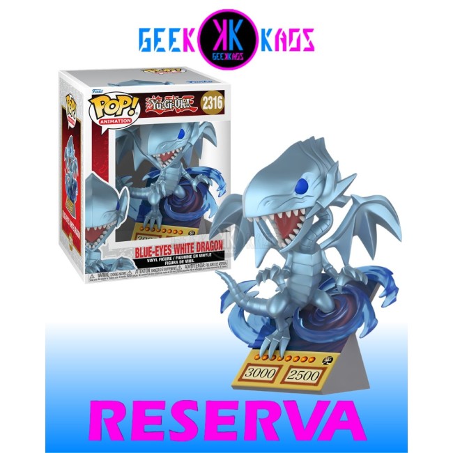 FUNKO POP! PREMIUM - YU-GI-OH! - BLUE-EYES WHITE DRAGON 2316