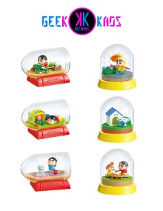 FIGURA RE-MENT - SHIN CHAN - CRAYON SHIN CHAN TERRARIUM (MYSTERY)